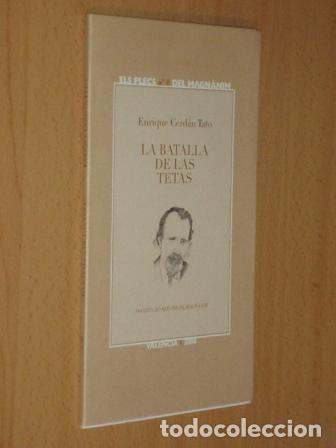 Libri di seconda mano: LA BATALLA DE LAS TETAS - Cerd&aacute;n Tato, Enrique