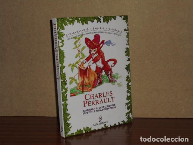 Libri di seconda mano: BARBAZUL - EL GATO CON BOTAS - ZOPETE - LA REINA DE LOS PAVOS - Perrault, Charles
