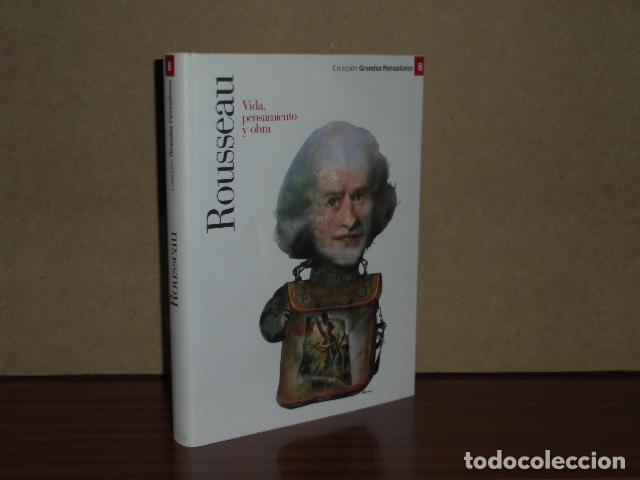 Livres: GRANDES PENSADORES 8 - ROUSSEAU - Vida, pensamiento y obra - VV. AA.