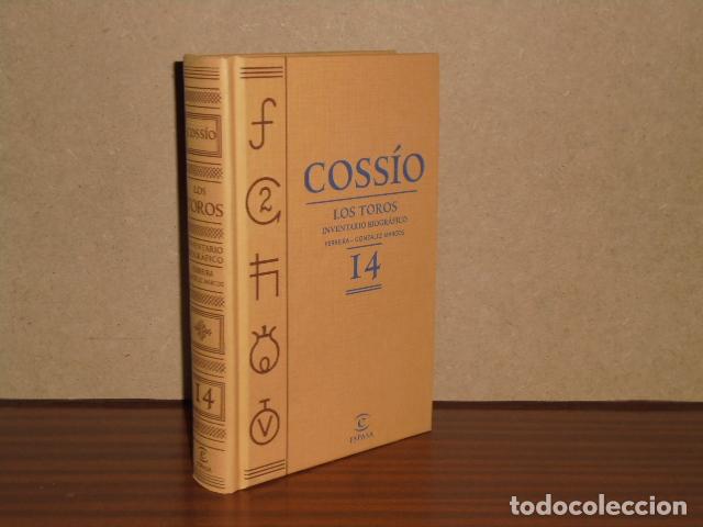 Livros em segunda m&atilde;o: COSS&Iacute;O - LOS TOROS 14 - INVENTARIO BIOGR&Aacute;FICO Ferreira - Gonz&aacute;lez Marcos - VV. AA.