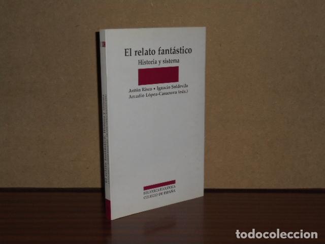 Libros: EL RELATO FANT&Aacute;STICO - Historia y sistema - VV. AA. - Ant&oacute;n Risco - Ignacio Soldevilla - Arcadio L&oacute;p