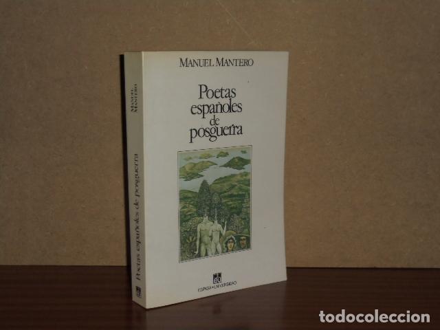 Libri di seconda mano: POETAS ESPA&Ntilde;OLES DE POSGUERRA - Mantero, Manuel