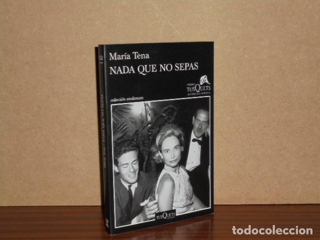 books: NADA QUE NO SEPAS - Tena, Mar&iacute;a
