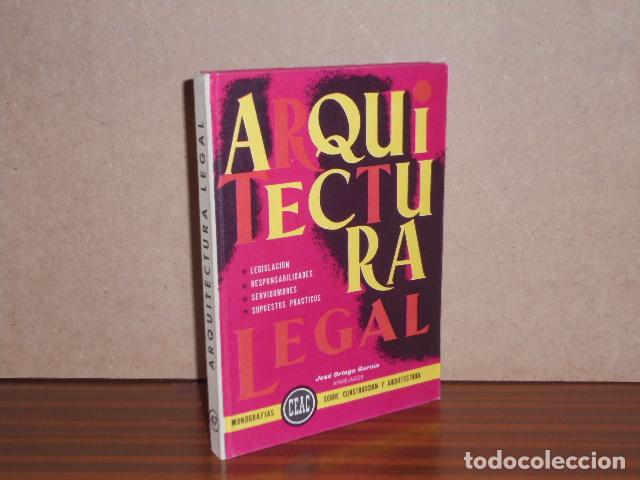 Libri di seconda mano: ARQUITECTURA LEGAL - Ortega Garc&iacute;a, Jos&eacute;
