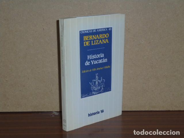 books: HISTORIA DE YUCAT&Aacute;N - Lizana, Bernardo de