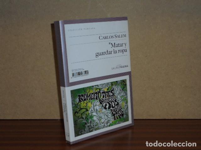 Livros em segunda m&atilde;o: MATAR Y GUARDAR LA ROPA - Salem, Carlos