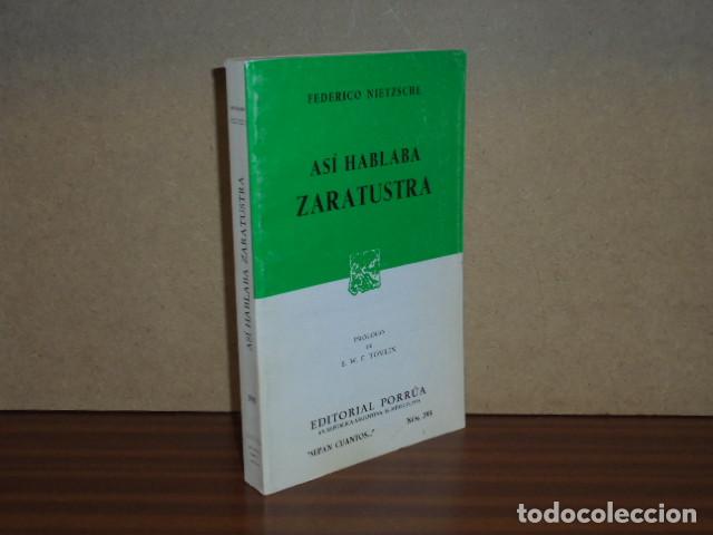 books: AS&Iacute; HABLABA ZARATUSTRA - Nietzsche, Federico