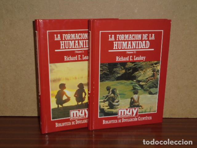 Libros: LA FORMACI&Oacute;N DE LA HUMANIDAD - DOS TOMOS - Leakey, Richard E.