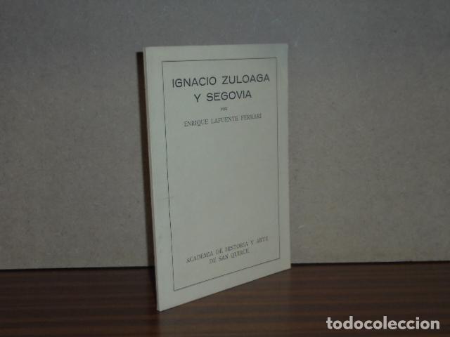 books: IGNACIO ZULOAGA Y SEGOVIA - Lafuente Ferrari, Enrique