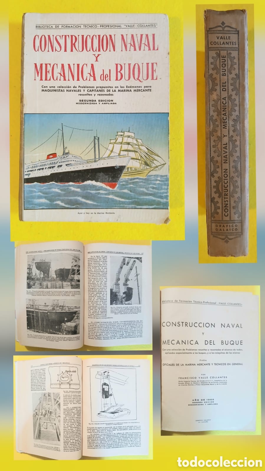 Libros: Construcci&oacute;n Naval y mec&aacute;nica del buque