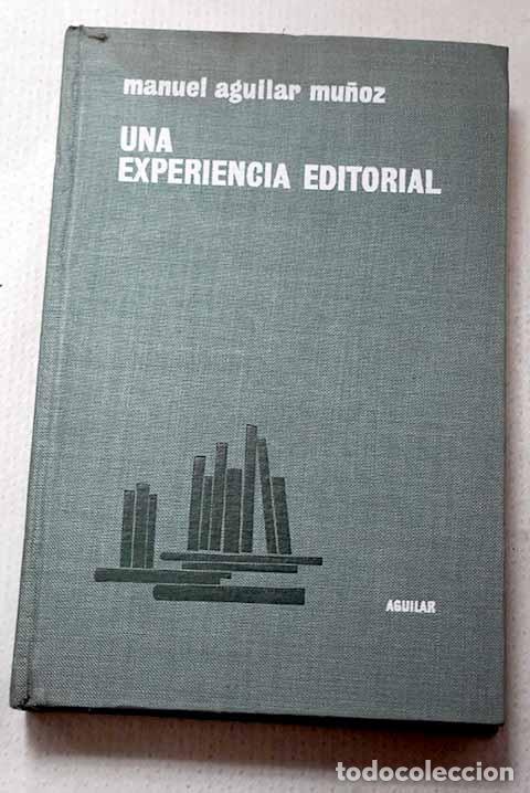 B&uuml;cher: Una experiencia editorial.- Aguilar Mu&ntilde;oz, Manuel