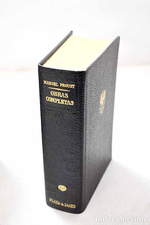 B&uuml;cher: Obras completas, Tomo III.- Proust, Marcel