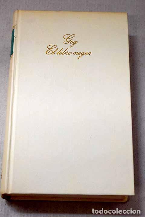 Libros: Gog: El libro negro: Papini, Giovanni.- Papini, Giovanni