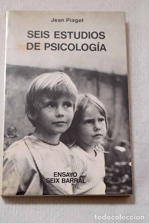 Libros: Seis estudios de psicolog&iacute;a.- Piaget, Jean