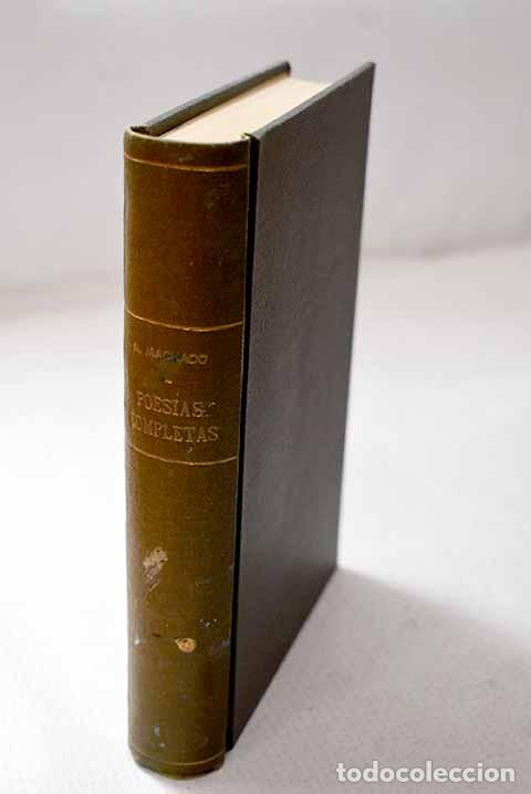 books: Poes&iacute;as completas: Machado, Antonio.- Machado, Antonio