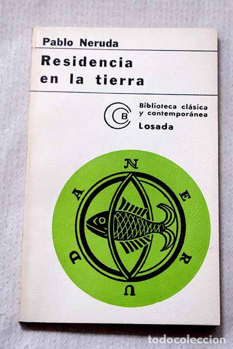 books: Residencia en la tierra: 1925-1935.- Neruda, Pablo