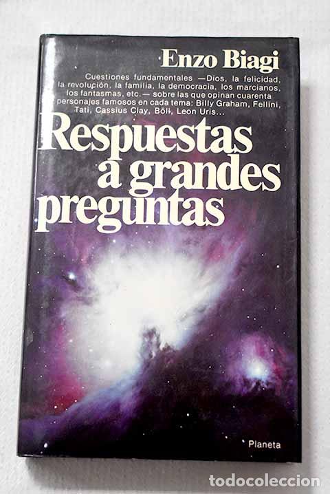 books: Respuestas a grandes preguntas.- Biagi, Enzo