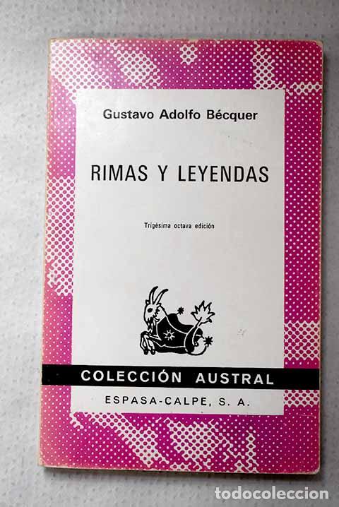 Libros: Rimas: y Leyendas: B&eacute;cquer, Gustavo Adolfo.- B&eacute;cquer, Gustavo Adolfo
