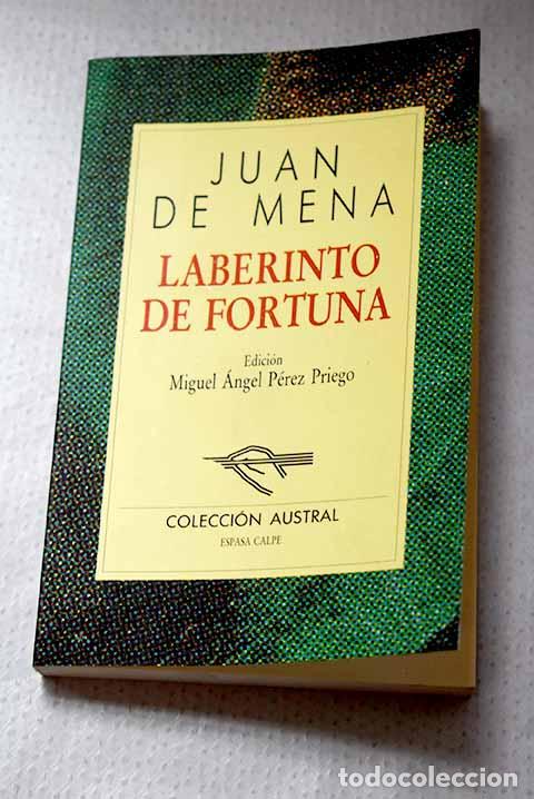 Libros: Laberinto de fortuna.- Mena, Juan de