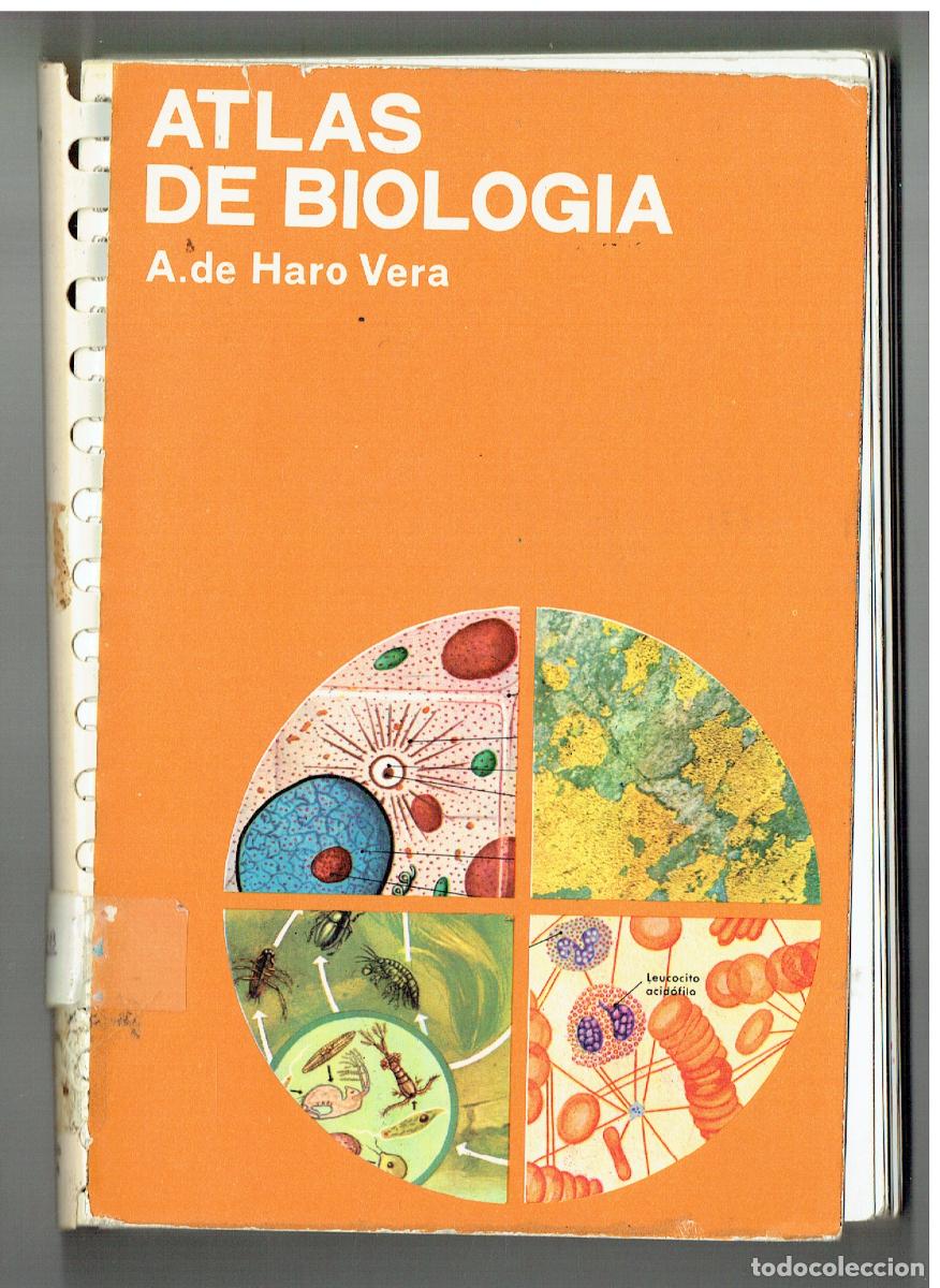 Libros: ATLAS DE BIOLOG&Iacute;A. A. DE HARO VERA. EDC. JOVER. (ST/PR5)