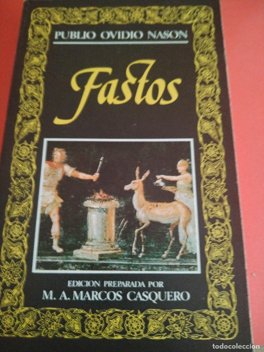 Libros: EDITORA NACIONAL - FASTOS