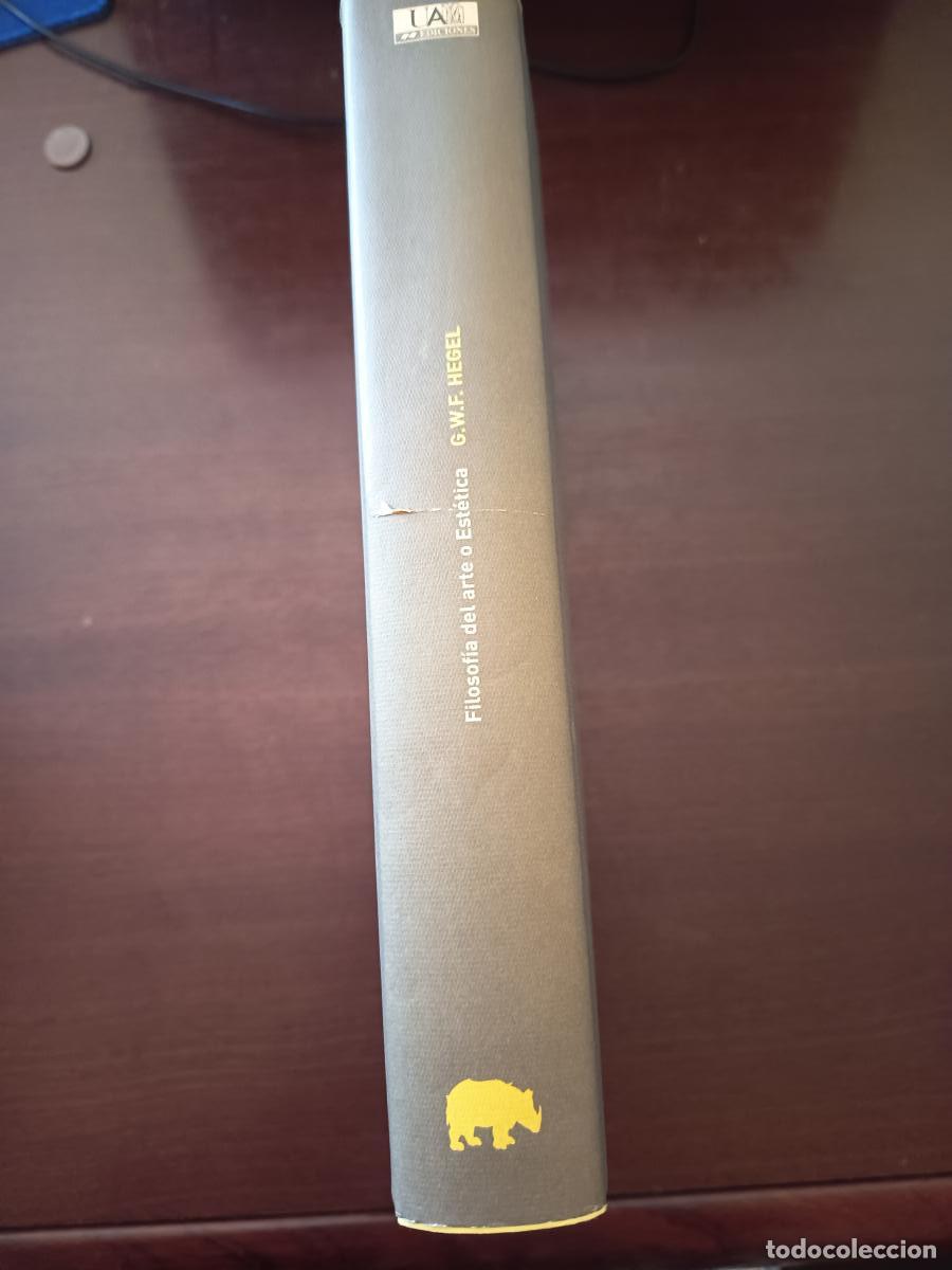 Libros: Filosof&iacute;a del arte o Est&eacute;tica (verano de 1826) - Georg Wilhelm Friedrich Hegel