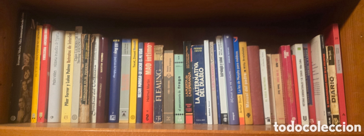Libros: LOTE DE LIBROS VARIADOS &mdash; BIOGRAF&Iacute;AS, POL&Iacute;TICA Y NOVELA &mdash; UNOS 30 T&Iacute;TULOS Lote de aproximadamente 36