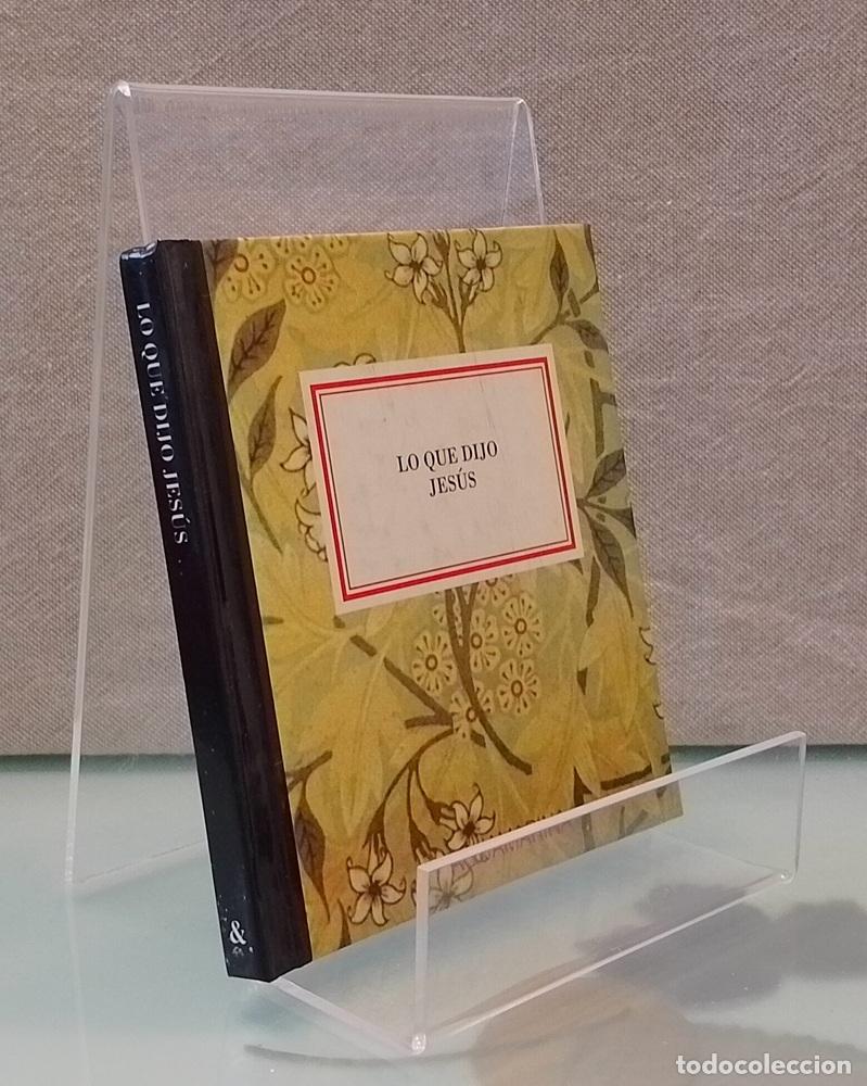 Libros: Lo que dijo Jes&uacute;s - vvaa