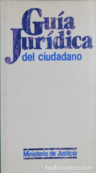 Libros: Gu&iacute;a Jur&iacute;dica del Ciudadano- 9788450514803
