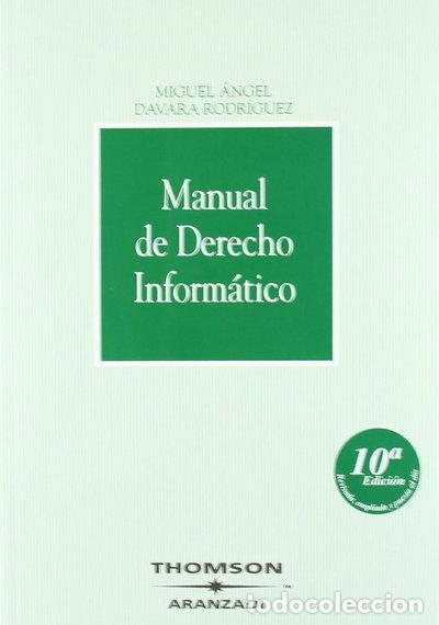Livres: Manual de Derecho Inform&aacute;tico- 9788483558195