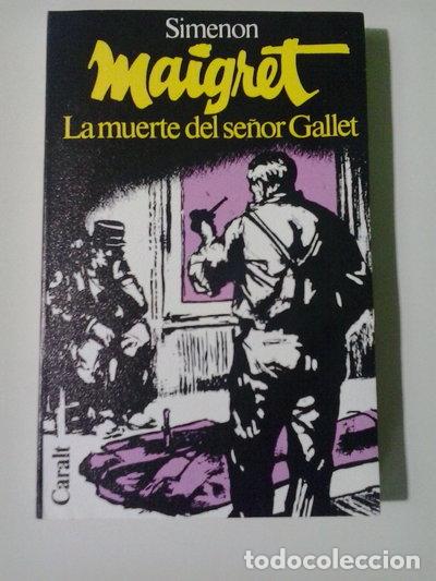Libros: La muerte del se&ntilde;or Gallet- 9788421700648