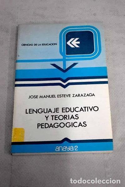 Livros em segunda m&atilde;o: Lenguaje educativo y teor&iacute;as pedag&oacute;gicas- 9788420714028