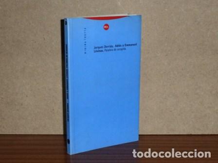 books: ADI&Oacute;S A EMMANUEL L&Eacute;VINAS - Palabra de acogida - Derrida, Jacques