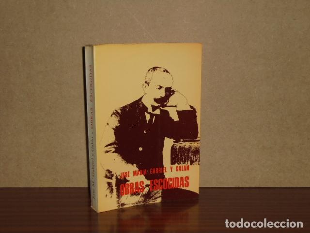 B&uuml;cher: OBRAS ESCOGIDAS - Gabriel y Gal&aacute;n, Jos&eacute; Mar&iacute;a