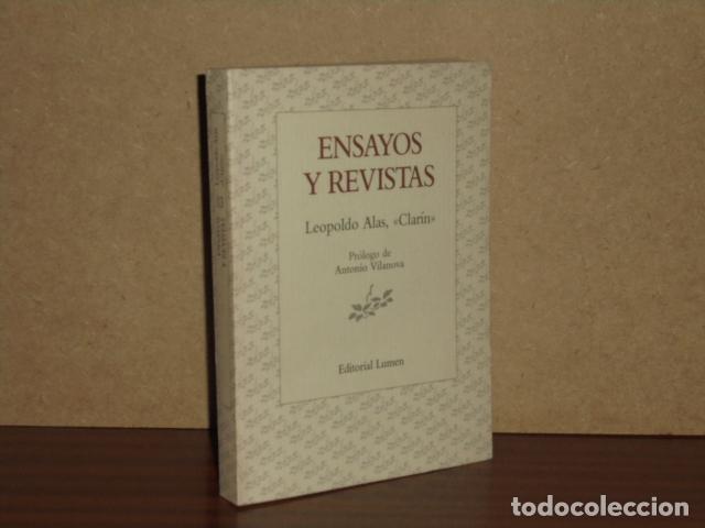 Libros: ENSAYOS Y REVISTAS - Clar&iacute;n, Leopoldo Alas