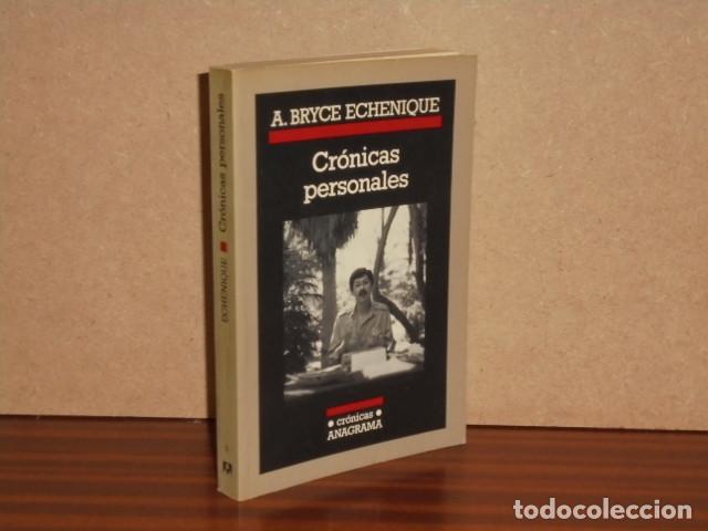 Libros: CR&Oacute;NICAS PERSONALES - Bryce Echenique, Alfredo