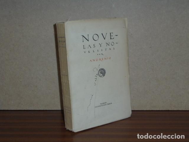 books: NOVELAS Y NOVELISTAS - Andrenio