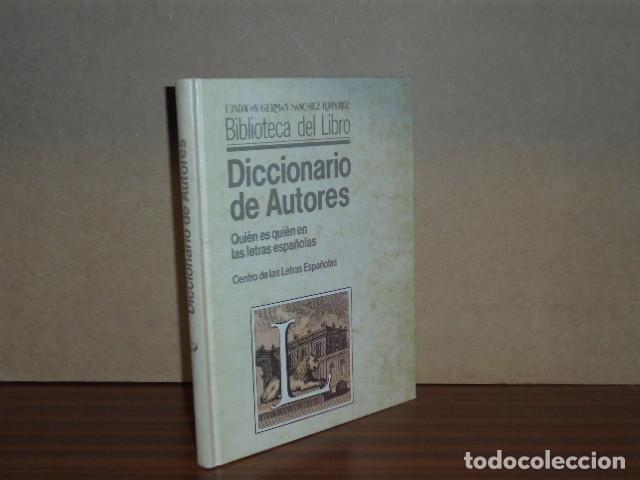 B&uuml;cher: DICCIONARIO DE AUTORES - Qui&eacute;n es qui&eacute;n en las letras espa&ntilde;olas - VV. AA.