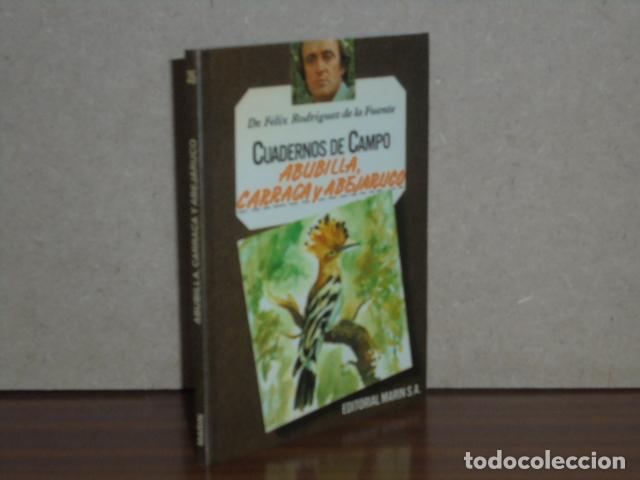 Libros: CUADERNOS DE CAMPO 35 - ABUBILLA, CARRACA Y ABEJARUCO - Rodr&iacute;guez de la Fuente, F&eacute;lix