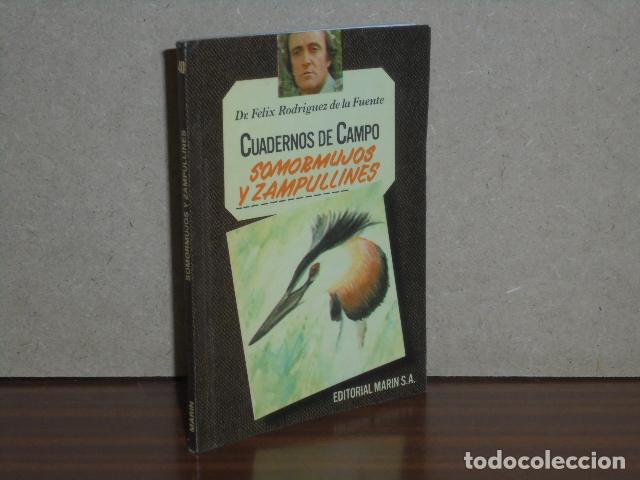 Libros: CUADERNOS DE CAMPO 40 - SOMORMUJOS Y ZAMPULLINES - Rodr&iacute;guez de la Fuente, F&eacute;lix