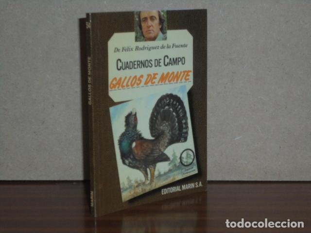 Libros: CUADERNOS DE CAMPO 54 - GALLOS DE MONTE - Rodr&iacute;guez de la Fuente, F&eacute;lix