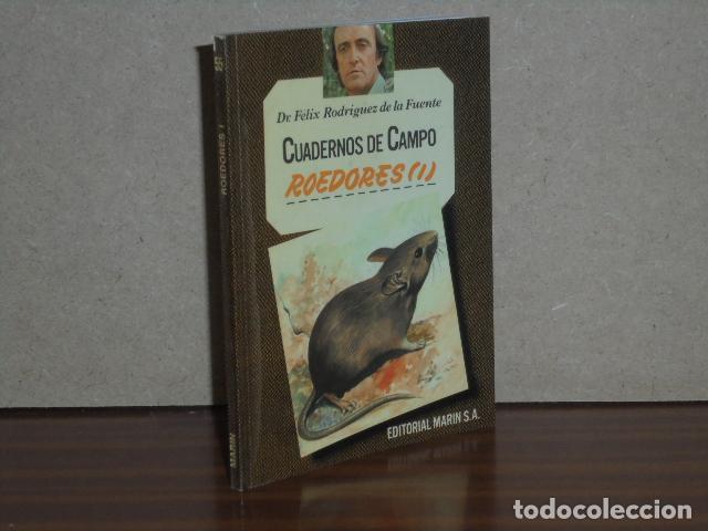 Libros: CUADERNOS DE CAMPO 55 - ROEDORES I - Rodr&iacute;guez de la Fuente, F&eacute;lix