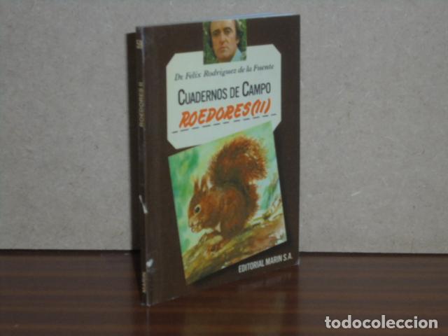 Libros: CUADERNOS DE CAMPO 59 - ROEDORES II - Rodr&iacute;guez de la Fuente, F&eacute;lix