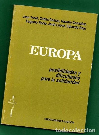 Libros: Europa: posibilidades y dificultades para la solidaridad- 9788486906962
