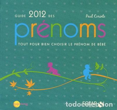 Livros em segunda m&atilde;o: Guide 2012 des pr&eacute;noms- 9782263056598