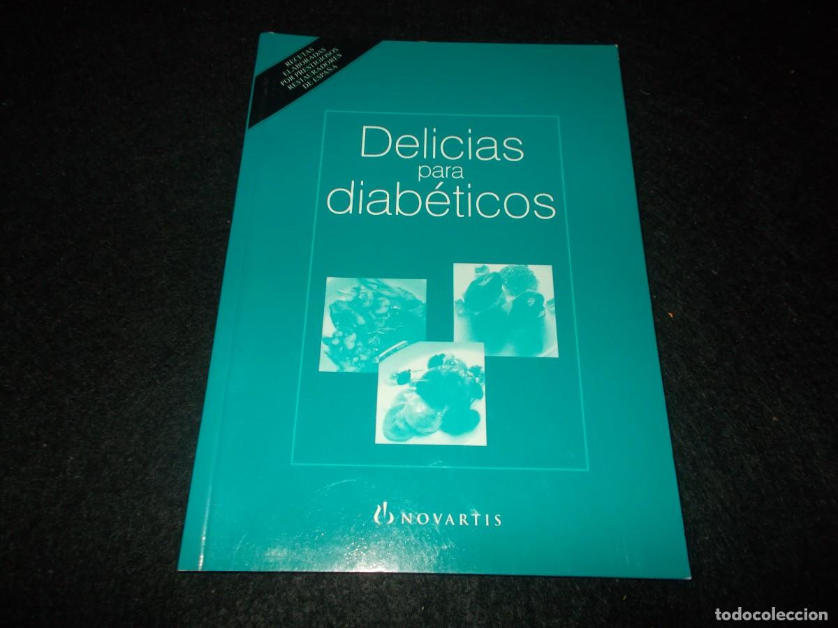 Libros: DELICIAS PARA DIAB&Eacute;TICOS. Novartis 2001. Recetas Libro Cocina Alimentaci&oacute;n