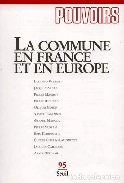 B&uuml;cher: La commune en France et en Europe- 9782020419598