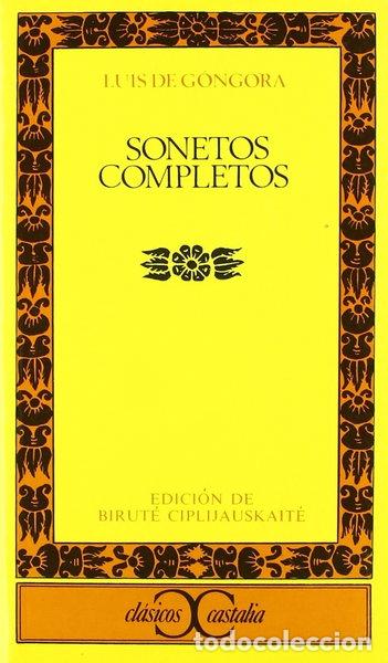 books: Sonetos completos- 9788470390869