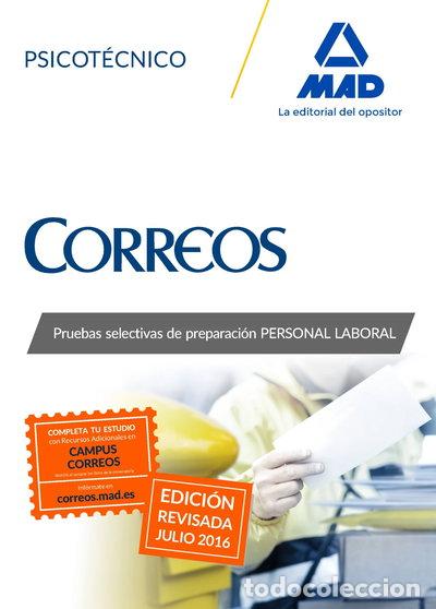 Libros: Personal Laboral de Correos y Tel&eacute;grafos. Psicot&eacute;cnico- 9788490934821