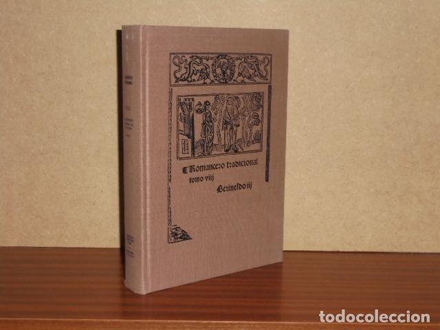 Livres: ROMANCERO TRADICIONAL VIII - GERINELDO EL PAJE Y LA INFANTA. Tomo III - VV. AA.